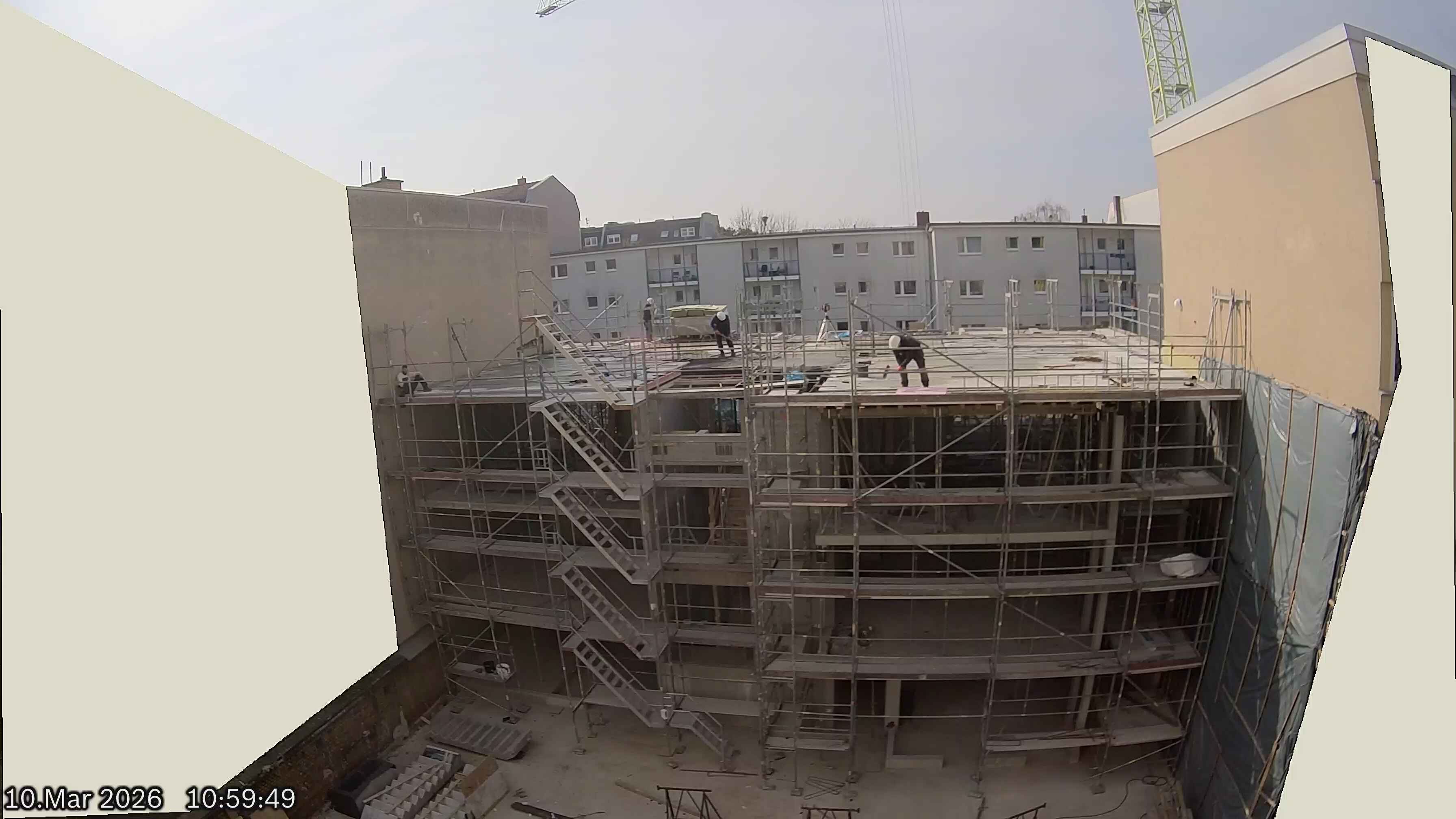 Construction camera view